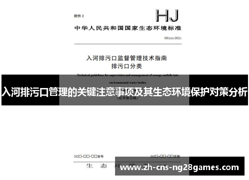 入河排污口管理的关键注意事项及其生态环境保护对策分析