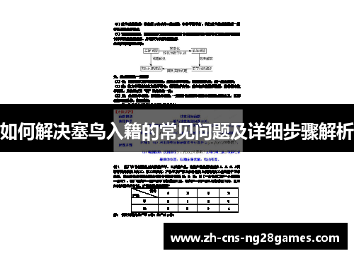 如何解决塞鸟入籍的常见问题及详细步骤解析