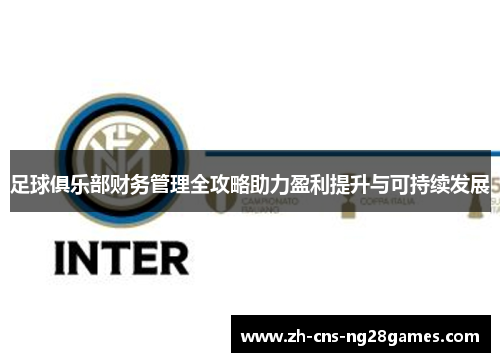 足球俱乐部财务管理全攻略助力盈利提升与可持续发展 足球俱乐部财务管理全攻略助力盈利提升与可持续发展